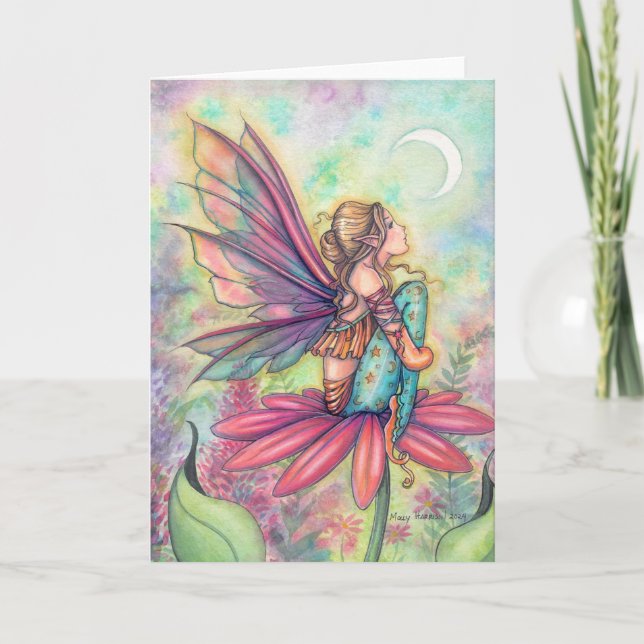 Carte Un monde de fées florissantes par Molly Harrison (Devant)
