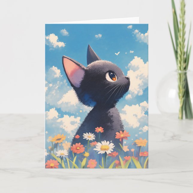 Carte Un Mystère de prairie de chat (Devant)