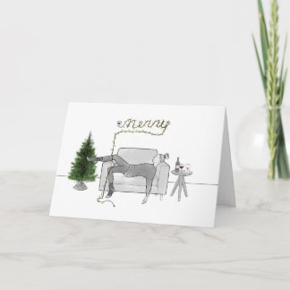 Carte Un Noël de fille unique
