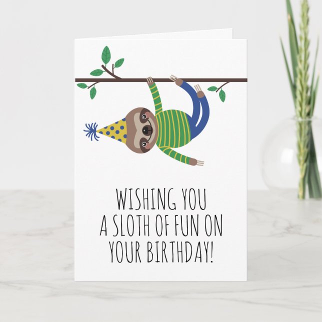 Carte Un parfum de parfum vert amusant anniversaire (Devant)