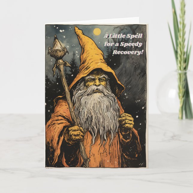 Carte Un petit sort pour un prompt rétablissement ! Inté (Devant)