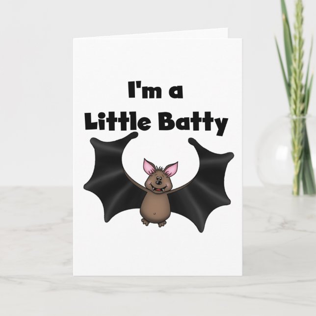 Carte Un Peu Batty (Devant)