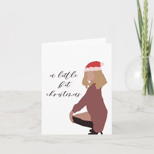 Carte Un peu de Noël (Devant)