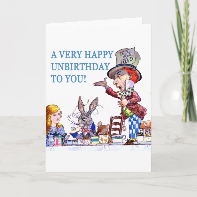 Carte Un Très Heureux anniversaire pour vous! (Devant)