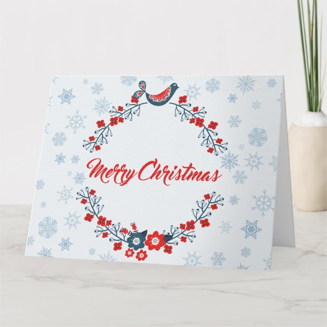 Carte Un voeu de noël (Devant)