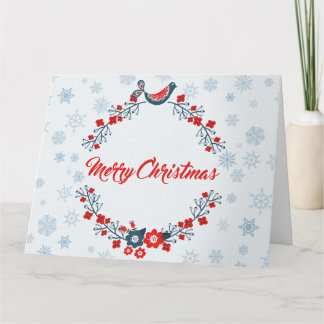 Carte Un voeu de noël