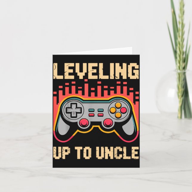 Carte Uncle Art For Uncle Men From Niece Nephew First Ti (Devant)