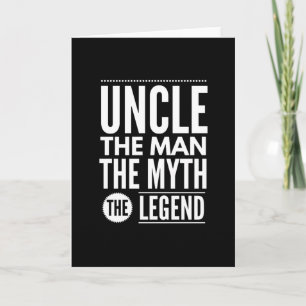 Carte Uncle The Man