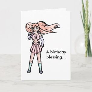 Carte Une bénédiction d'anniversaire…