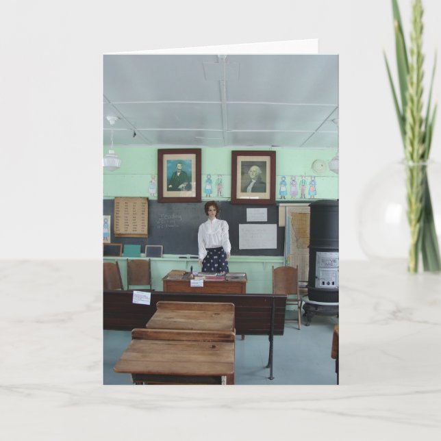 Carte Une école (Devant)