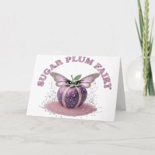 Carte Une Fée de la Prune à Sucre