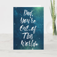 Une fête des Pères spatiale hors de ce monde