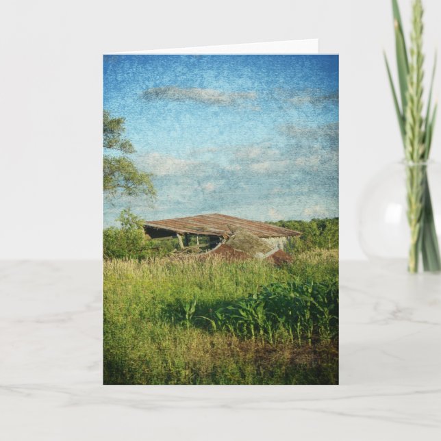 Carte Une fois une grange (Devant)