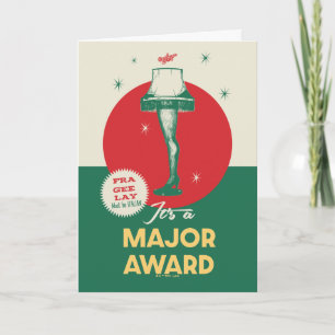 Carte Une histoire de Noël   Prix majeur de la lampe de 