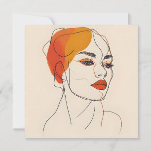 Carte Une ligne d'art féminin