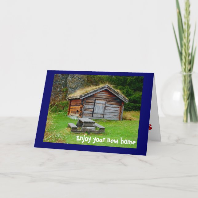 Carte Une maison en montagne (Devant)