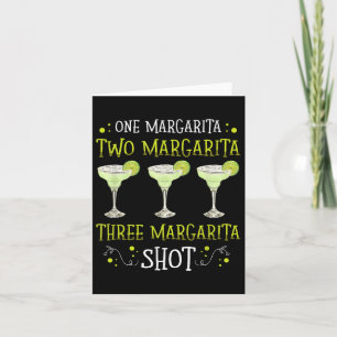 Carte Une Margarita Deux Margarira Tuée Pour Une Margari