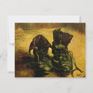 Carte Une paire de chaussures par Vincent van Gogh