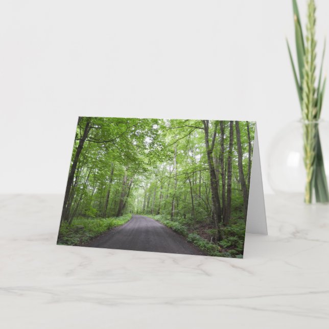 Carte Une promenade dans les bois - toute occasion (Devant)