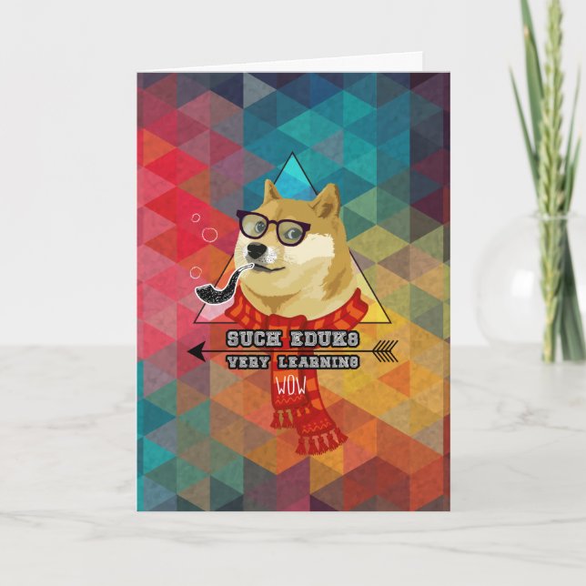 Carte Une telle obtention du diplôme de doge (Devant)