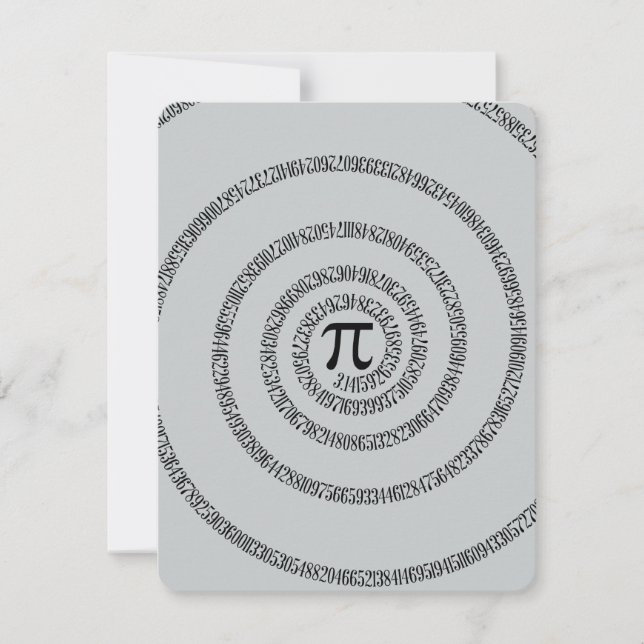 Carte Une torsion de Personnaliser de clic Pi pour chang (Devant)