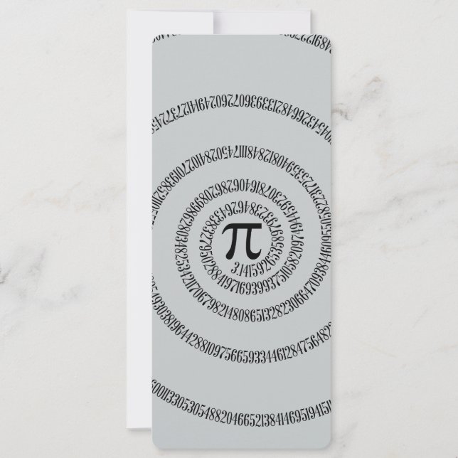 Carte Une torsion de Personnaliser de clic Pi pour chang (Devant)