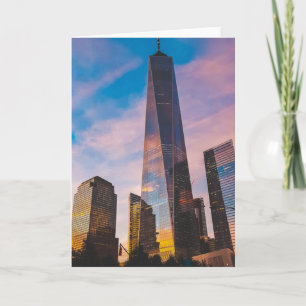 Carte Une tour du monde Landmark 1 World Trade Centre Pl