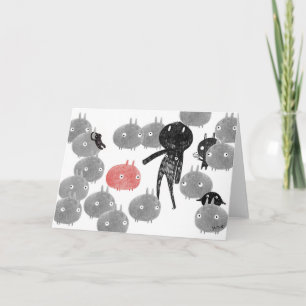 Carte Une visite amicale au bunnyland 2014