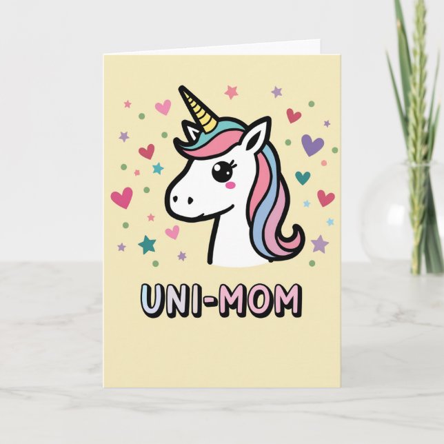 Carte Uni Mom Celebration Art Card (Devant)