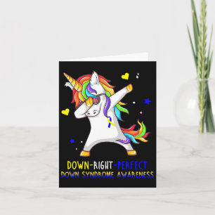 Carte Unicorn vers le bas droit Perfect vers le bas Sens