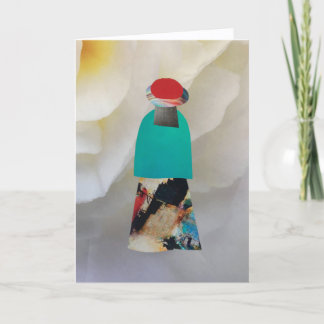 Carte Unique Collage Earth Mama Cedar Blank Card