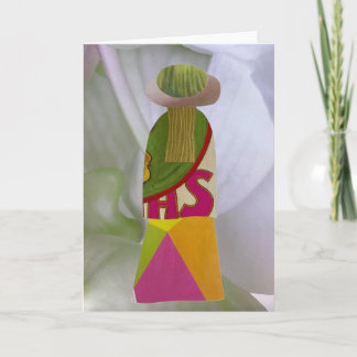 Carte Unique Collage Terre Mama Shana Blank