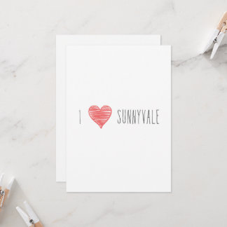 Carte Uniquement dans la Silicon Valley Greeting Card : 