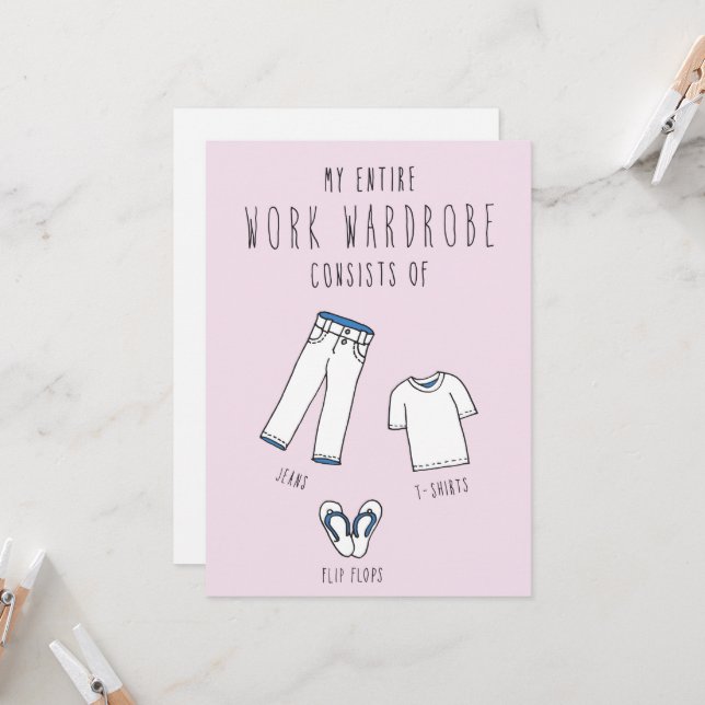 Carte Uniquement dans la Silicon Valley Greeting Card :  (Devant/Arrière en situation)