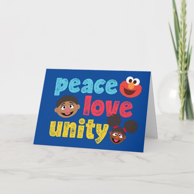 Carte Unité de l'amour pour la paix (Devant)
