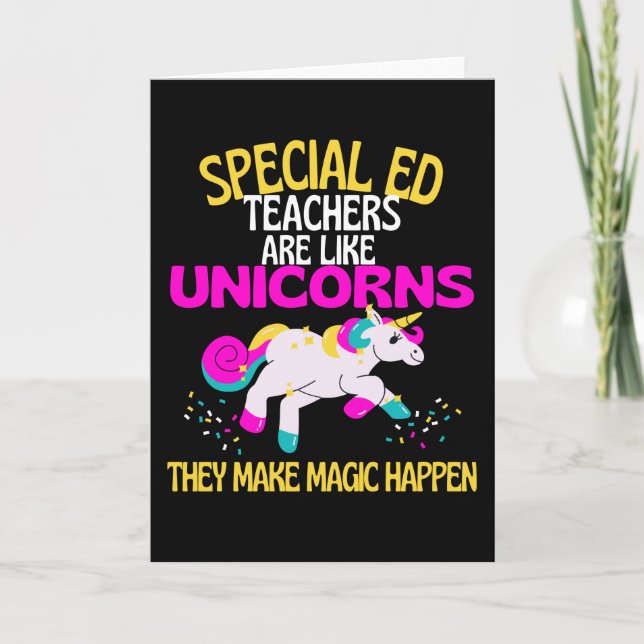 Carte Unité spéciale Ed Teacher (Devant)
