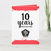 Carte universelle moderne d'anniversaire des