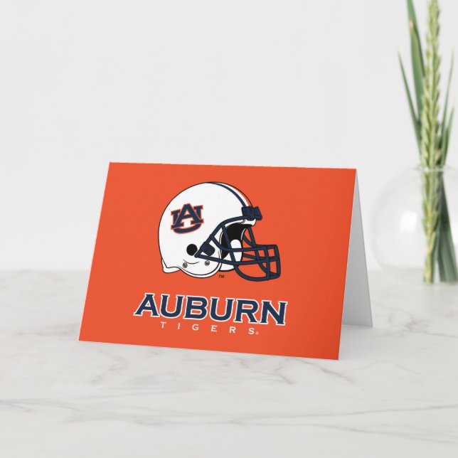 Carte Université d'Auburn | Auburn Football (Devant)