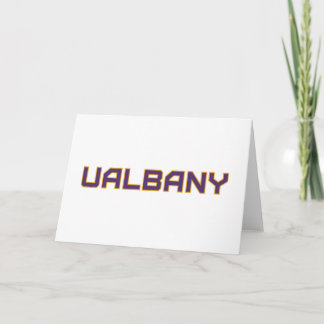 Carte Université de Albany Wordmark
