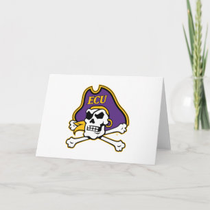 Carte Université de Caroline de l'Est   Pirates écus