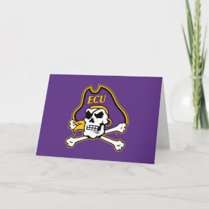 Carte Université de Caroline de l'Est   Pirates écus