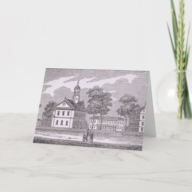 Carte Université de Harvard, de 'historique (Devant)