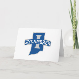 Carte Université d'État d'Indiana Sycamores