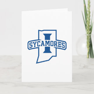 Carte Université d'État d'Indiana Sycamores