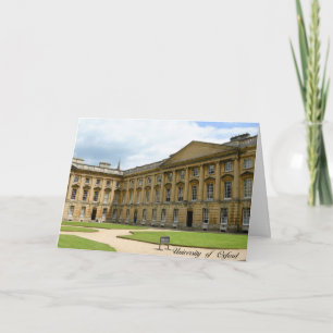 Carte Université d'Oxford