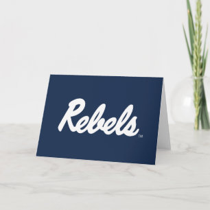 Carte Université du Mississippi   Script Rebels