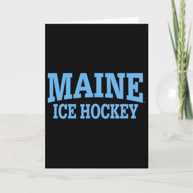 Carte University Of Maine Ice Hockey Apparel Sports Fan  (Devant)