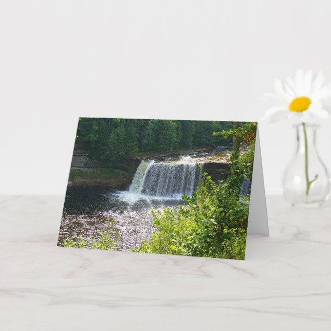 Carte Upper Tahquamenon Falls State Park, MI Anniversair (Petite plante)