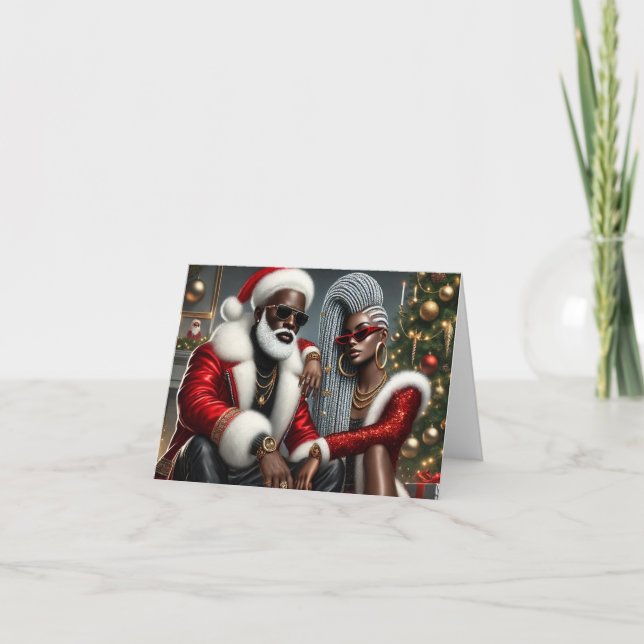 Carte Urban Chic Père Noël (Devant)
