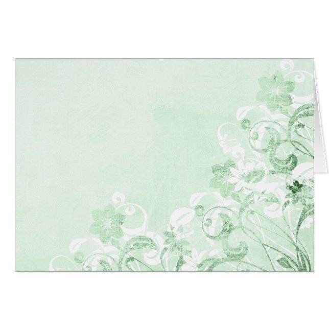 Carte Urban Garden Pastel (Devant horizontal)